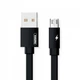 Кабель зарядки Remax RC-094m USB - Micro USB (2.4A) (2M) Чорний - изображение 1