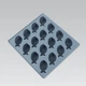 Форма для льоду та шоколаду Maestro Рибки MR-1061 16х14,5х1,9 см синя - зображення 4