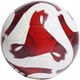 М'яч футбольний Adidas Tiro League ТБ HZ1294 №5 Червоно-білий - зображення 4