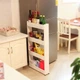 Полиця етажерка кухонна на колесах біла Bonro B04 (42400272) - зображення 7
