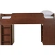 Двухъярусная кровать-чердак с полками и комодом Baby House Little Room вишня (В114:Ш195 :Г111см) K-00014 - зображення 4