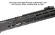 Планка Picatinny на M-LOK Leapers UTG PRO 7-Slot Black MTURS10M - изображение 4