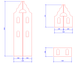 Комплект шкафов Амстердам для детской комнаты Little Room Baby House ваниль (CPL-1301-1) - изображение 2