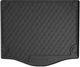 Коврик в багажник (резиновый) Gledring для Ford Focus (хетчбэк) 2011-2018 (с докаткой), (GR 1314) - изображение 1