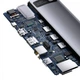 HUB адаптер Baseus Metal Gleam Series 12-in-1 Type-C to HDMI+USB3.1*2+USB3.0*2+Type-C 3.1+PD+RJ45+SD/TF+DP+3.5mm Хаб Адаптер - изображение 9
