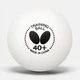 М'ячі для настільного тенісу Butterfly Training Ball 40+ 6-шт 95860 - зображення 2