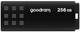 Флеш пам'ять USB Goodram UME3 CARE 256GB USB 3.2 Black (UME3-2560K0R11) - зображення 1