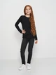 Подростковые джинсы для девочки Levi's 720 High Rise Super Skinny Jeans 4E4691-K8B 164 см (16А) Черные (3665115023961) - изображение 2