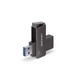 Флешка USAMS USB3.0 Rotatable High Speed Flash Drive 64GB US-ZB196 grey - изображение 1