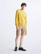 Шорты джинсовые длинные мужские Calvin Klein 741474303 W38 Коричневые (1159795592) - изображение 3
