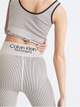 Спортивные леггинсы для фитнеса женские Calvin Klein 969847369 XL Бежевые (1159795296) - изображение 4