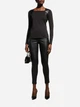 Лонгслив длинный женский Michael Kors 910973435 XS Черный (1159795361) - изображение 3
