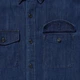 Джинсовая куртка мужская Uniqlo 694778482 S Синяя (1159795280) - изображение 8