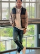 Теплый жилет мужской Uniqlo 742532701 L Коричневый (1159795414) - изображение 7