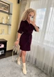 Fashions • Сукня жіноча вельветова Vesta Fashions 48-50 марсала (8121-ді) - зображення 2