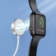 Беспроводное СЗУ для смарт часов Hoco SW39-USB-A зарядное устройство часов Apple/iWatch, 5В/0.35А, 1.2м, Белый - изображение 8