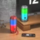 Беспроводная Bluetooth блютуз колонка Borofone BR2S портативная акустическая система с RGB подсветкой, Красная - изображение 7