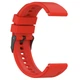 Ремінець для Zepp E - червоний / ширина кріплення 20мм / силікон / Watchbands GT (W46-1WB33784144) - зображення 3