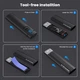 Зовнішня кишеня Deepfox HD2SN для M.2 SSD NVMe (PCIe) / NGFF (Sata) Type-C USB 3.1 Gen 2 - зображення 8