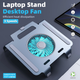 Підставка для ноутбука VHG P71С з 3-ма швидкостями та підсвіткою Laptop Stand Dr.Gray - изображение 1