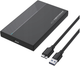 Зовнішня кишеня Esperanza для дисків HDD/SSD 2.5" Black (5901299958872) - зображення 1