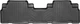 Автомобильные коврики в салон Weathertech на Lexus RX 09-15 2-й ряд черные Лексус РХ WT0012807 - изображение 1