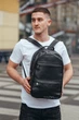 Кожаный мужской рюкзак большой и вместительный из натуральной кожи Tiding Bag 28 х 42 х 18 см (864-HT4865) - изображение 6