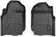 Автомобильные коврики в салон Weathertech на Ford F-150 Raptor 19- передние черные Форд Ф-150 WT00121191 - изображение 1