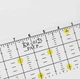 Лінійка для печворку і квілтингу квадрат Dafa 12.5х 12.5 дюймів KR-0125 (акрил 3мм) (6718) - зображення 6