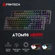 Игровая клавиатура Fantech ATOM96 MK890 Blue Switch механическая c LED RGB подсветкой - зображення 6