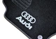 Ворсовые коврики в салон авто AVTM на для Audi 100 А6 91-97 5шт Ауди 100 черные АМ0015680 - изображение 10