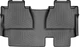 Автомобильные коврики в салон Weathertech на Toyota Tundra Double Cab 13-21 2-й ряд черные Тойота Тундра WT0024556 - изображение 1