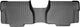 Автомобильные коврики в салон Weathertech на Toyota Sequoia 07- 2-й ряд черные Тойота Секвоя WT0014004 - изображение 1