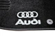 Ворсовые коврики в салон авто AVTM на для Audi A6 С5 97-04 5шт Ауди А6 черные АМ0015683 - изображение 5