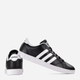 Sneakersy męskie skórzane do kostki adidas Baseline AW4617 42 (UK 8) Czarne (4056565971916) - obraz 3