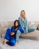 Пижама велюр Jeny на пуговицах Бирюзовый L - изображение 5