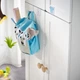 Гардероб IKEA СМОСТАД, белый с рамой, с 2 платяными штангами, 60x42x181 см, 493.909.03 - изображение 3