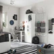 Гардероб IKEA СМОСТАД / ОПХУС, белый белый, с 2 платяными штангами, 60x42x181 см, 094.263.05 - изображение 10