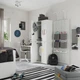 Гардероб IKEA СМОСТАД / ОПХУС, белый белый, с 2 платяными штангами, 60x42x181 см, 094.263.05 - изображение 12