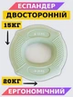 Еспандер кистьовий кільце LION Sport-2333 30LB-40LB (15-20 кг.) бірюзовий - изображение 1