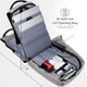 Рюкзак Антивор Mark Ryden Safe MR5815ZS SJ BK для ноутбука 15,6" с USB 18 л Черно-серый (MR5815ZS-SJ11-2592UA) - изображение 9