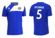 Футболка волейбольна чоловіча RIGO CANZAS Blue-White 2XL - зображення 2