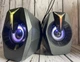 Небольшие мощьные колонки К8 Mini для компьютера, с RGB подсветкой - изображение 1