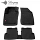Автомобильные коврики в салон на Fiat 500X 14- 5шт черные Stingray Фиат 500X АМ00468671 - изображение 1