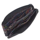 Косметичка-клатч кожа Desisan 063-955 синие цветы - изображение 4