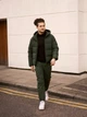 Штани Uniqlo розмір S темно зелені (451816) - изображение 8