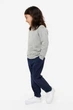Джемпер однотонный серый H&M 98-104см (400094235) - изображение 3