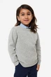 Джемпер однотонный серый H&M 98-104см (400094235) - изображение 4