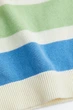 Джемпер зелено-синий в полоску H&M 122-128см (400094230) - изображение 2