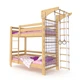 Двоярусне спортивне ліжко Sportbaby Babyson 8 80x190 см - зображення 2
